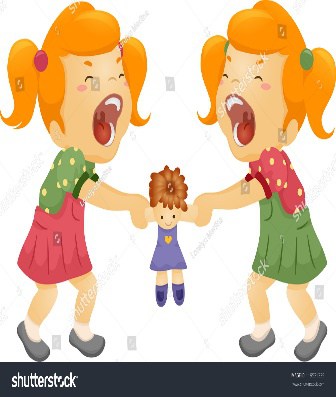 stock-vector-illustration-of-twin-sisters-fighting-over-a-doll-119531329